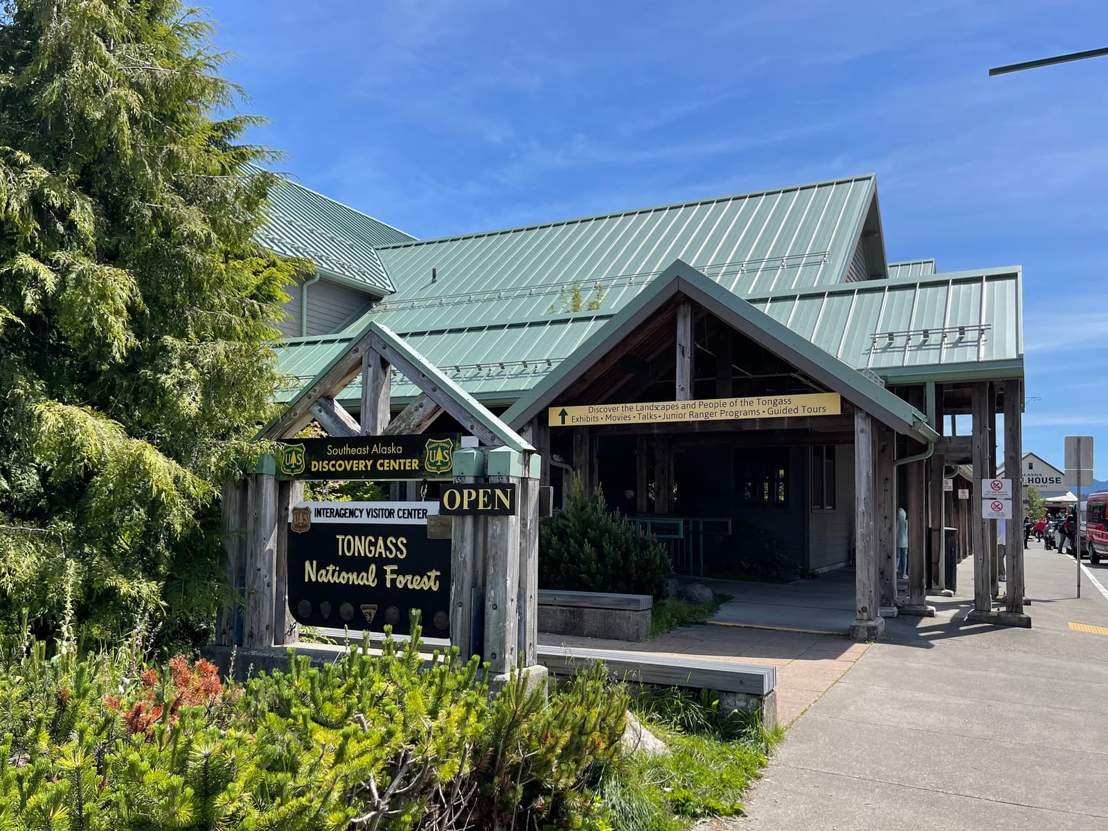 The Southeast Alaska Discovery Center building in downtown Ketchikan